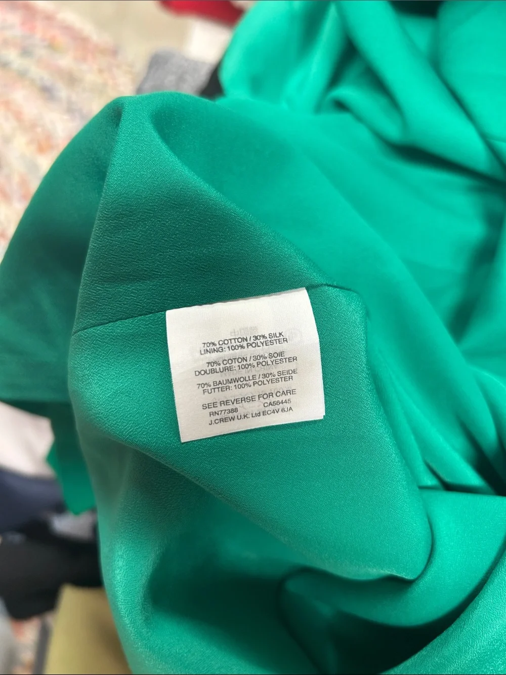 J. Crew Emerald Green Peplum Sheath Dress